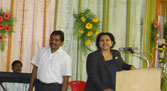 Address by Dr.Sandhya Chintala