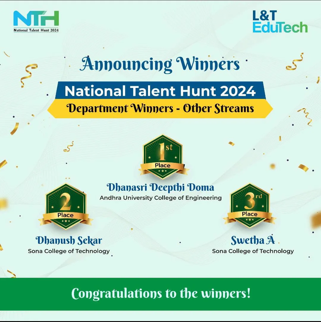 L&T EduTech National Level Talent Hunt