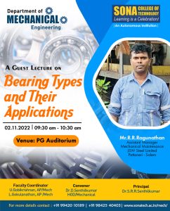 Bearing Types and their Applications